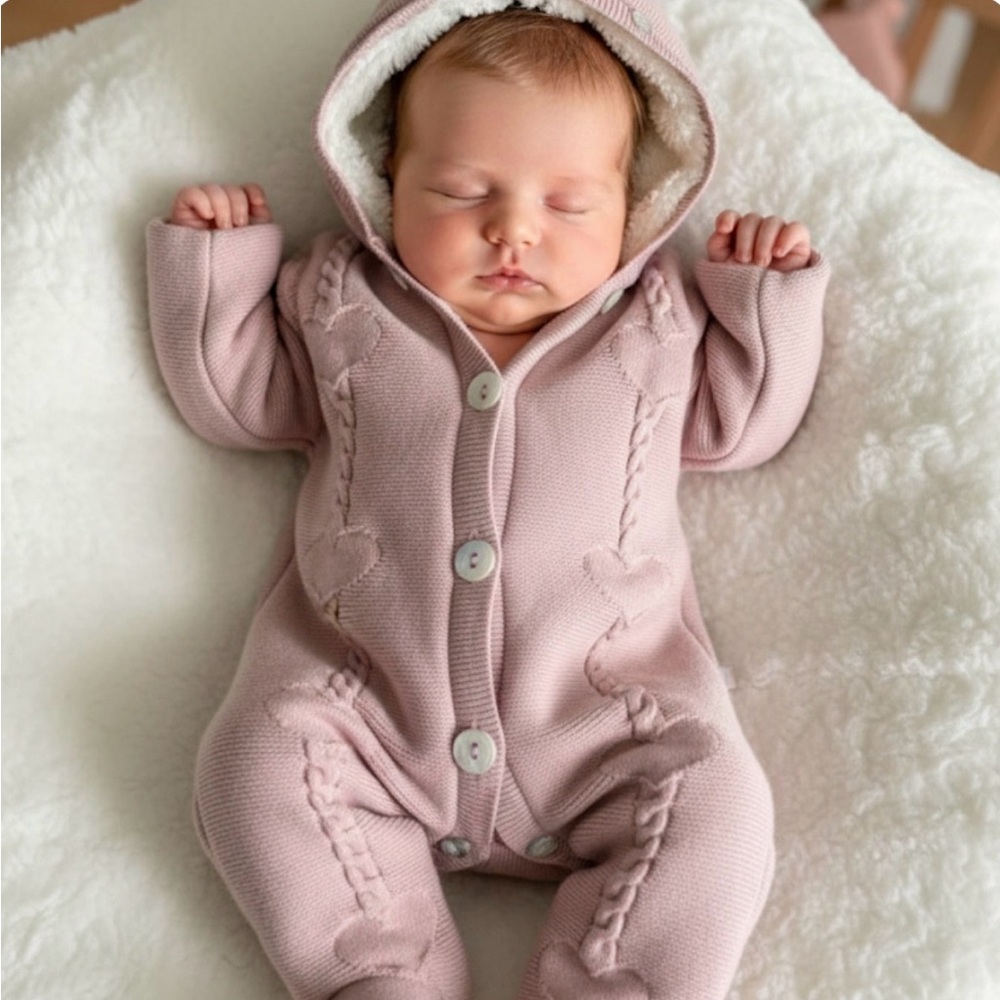 Caramelo Kids British Luxury Fall/Winter One Piece Bunting Suit